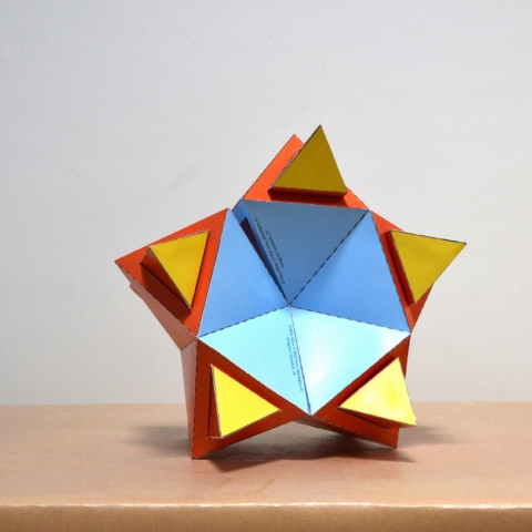 COPERTINA ARTICOLO Funf Oktaeder Modell Hans Adam 1